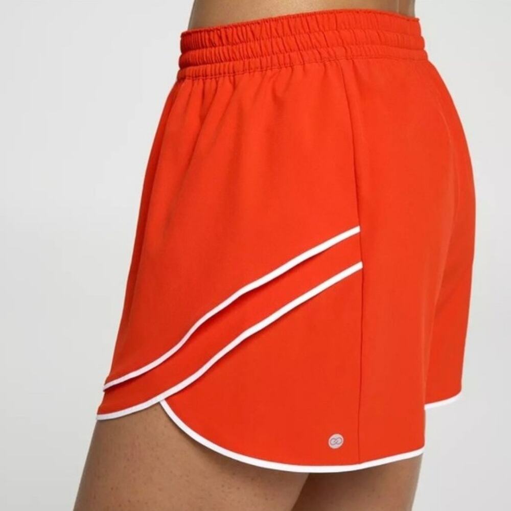 Calia Tennis Set Rib Crop Tank L + High Rise Step Up Shorts L NWT - Picture 7 of 8